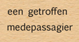 getroffen medepassagier